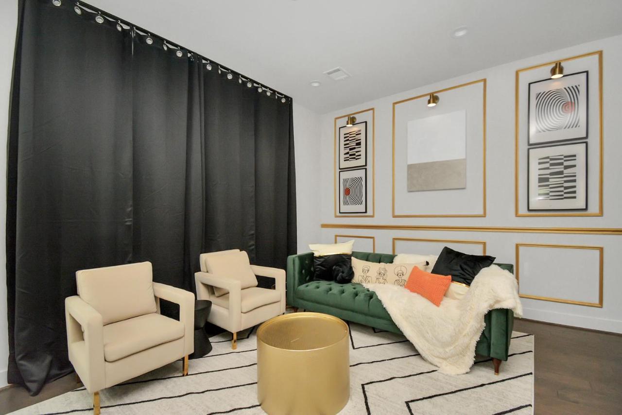 Emerald Palace - New, Modern 3Br Townhome Close To Downtown, Nrg, Med Ctr هيوستن المظهر الخارجي الصورة